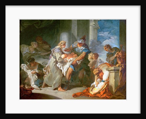 The Saving of the Infant Pyrrhus by Jean-Honore Fragonard