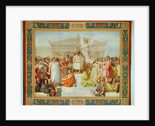 Hommage to Homer by Jean Auguste Dominique (after) Ingres