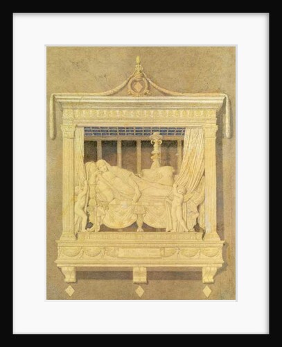 Draft for the Tomb of Lady Montague, 1860 by Jean Auguste Dominique Ingres