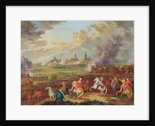 The Siege of Valenciennes by Jan Peeter Verdussen