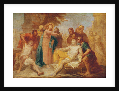 The Healing of a Paralytic by Jean-Baptiste Wampe