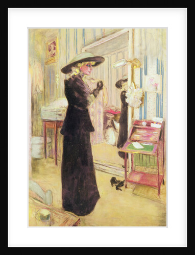 Charlotte Lyses, 1912 by Edouard Vuillard