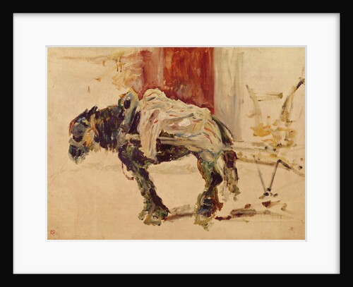A Draft Horse at Céleyran, 1881 by Henri de Toulouse-Lautrec
