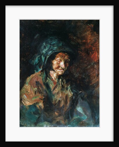 The Old Woman known as the 'crayfish' from the Le Bosc Region, 1882 by Henri de Toulouse-Lautrec