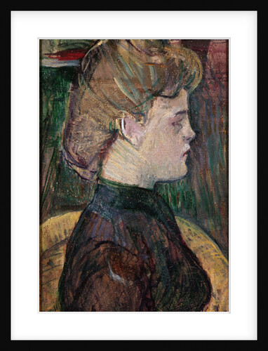 Hélène V. Juliette Vary, 1888 by Henri de Toulouse-Lautrec
