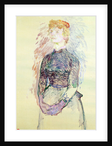 Woman Standing, study for 'A Batignolles de Bruant', 1888 by Henri de Toulouse-Lautrec