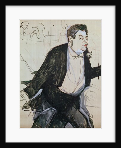 Caudieux, 1893 by Henri de Toulouse-Lautrec