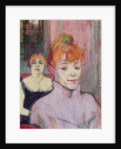 In the Salon of the Rue des Moulins, 1894 by Henri de Toulouse-Lautrec