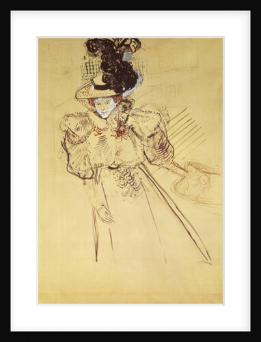La Revue Blanche, 1895 by Henri de Toulouse-Lautrec