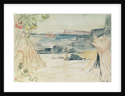 Paul and Virginie, 1896 by Henri de Toulouse-Lautrec