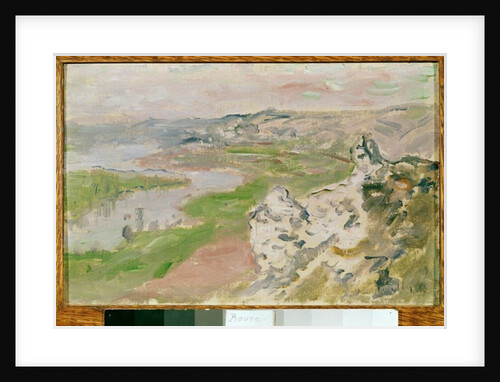 Le Cirque des Céteaux, the Seine viewed from the heights of Chantemerle, 1881 by Claude Monet