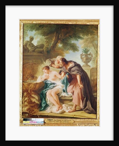 Susanna and the Elders, 1727 by Jean Francois de Troy
