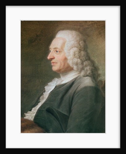 Portrait, thought to be President Hénault by Maurice Quentin de la Tour