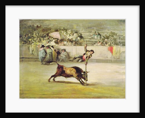 The Agility and Audacity of Juanito Apinani at the Madrid Arena by Francisco (after) Goya y Lucientes