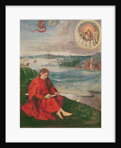 Saint John of Patmos by Adriaen Isenbrandt or Isenbrant