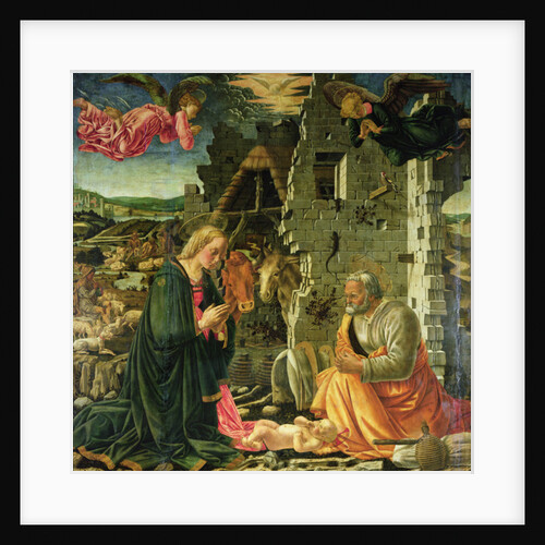 The Nativity, 1465-70 by Fra Filippo Lippi