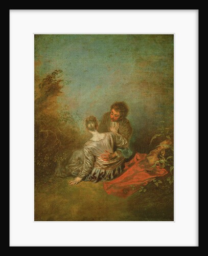 The Faux Pas, c.1717 by Jean Antoine Watteau