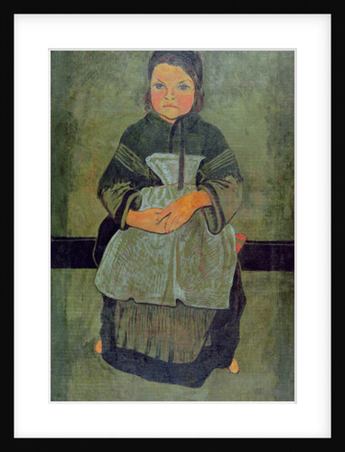 Seated Breton Child, 1895 by Paul Serusier