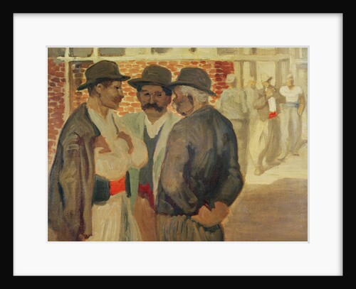 Construction Workers by Theophile Alexandre Steinlen