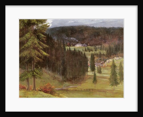 La Ferme des Pussets, 1864 by Gustave Courbet