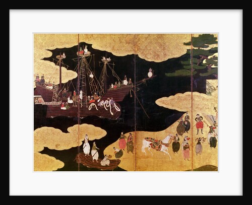 The Arrival of the Portuguese in Japan by School Japanese