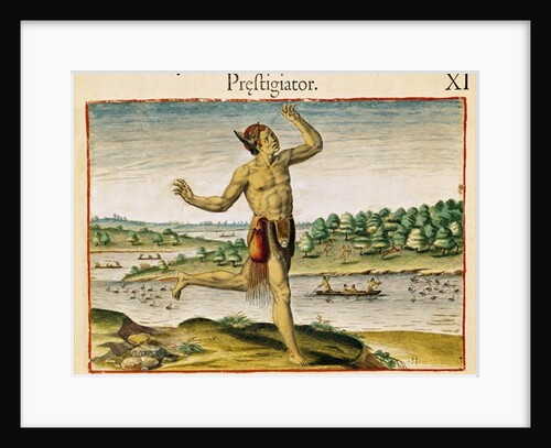 A Magician from Virginia by Theodore de after White John Bry