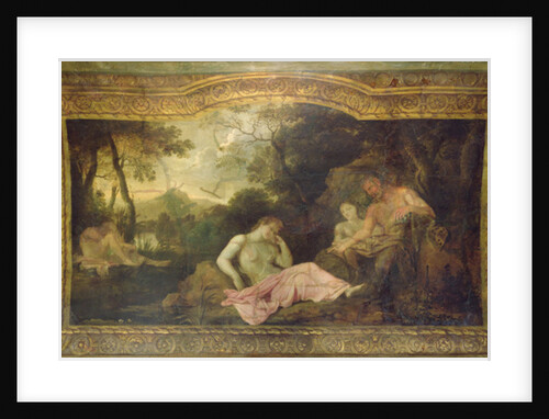 Ceiling of the Hôtel La Rivière, 1653 by Charles Le Brun