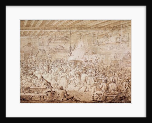 Kosciuszko's troops entertained at the inn, 1797 by Alexander (1777-1832) Orlowski