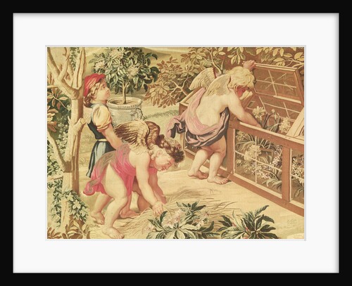 Children Gardening by Charles Le Brun