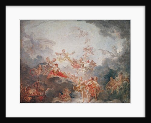 Apollo Crowning the Arts, c.1763-70 by Francois Boucher