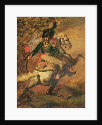 The Charging Chasseur by Theodore Gericault
