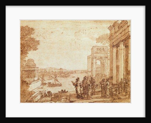 View of Carthage with Dido and Aeneas by Claude Lorrain