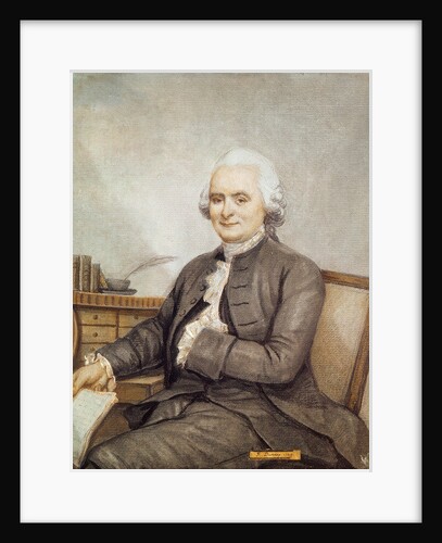 Portrait of Delille, 1769 by Joseph Ducreux