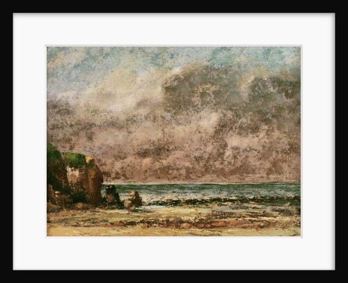 A Calm Seascape by Gustave Courbet