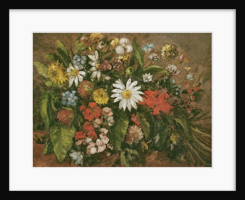 Flowers, 1871 by Gustave Courbet