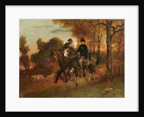 The Return from the Hunt, 1857 by Gustave Courbet