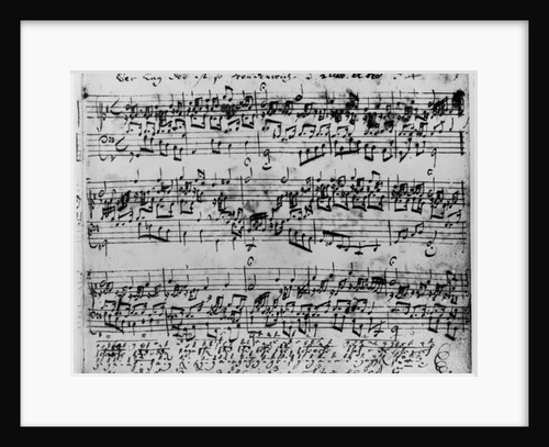 Orgelbuchlein (Collection of Organ Pieces), Choral, 1713-17 by Johann Sebastian Bach
