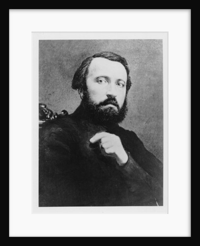 Portrait of Pierre Larousse by French Photographer
