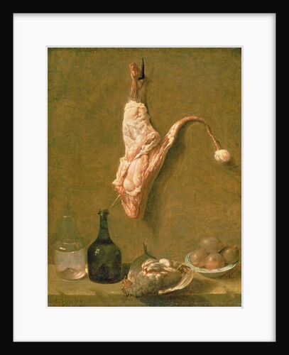 Still Life with a Leg of Veal by Jean-Baptiste Oudry