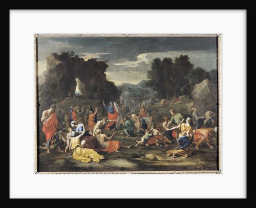 The Gathering of Manna, c.1637-9 by Nicolas Poussin