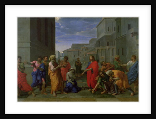 The Woman Taken in Adultery, 1653 by Nicolas Poussin