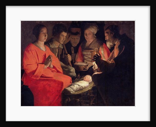Adoration of the Shepherds by Georges de la Tour