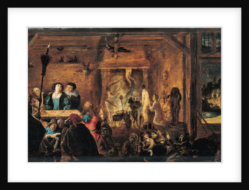 A Scene of Sorcery, 1633 by David the Younger Teniers