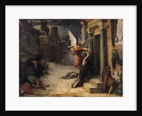 The Plague in Rome, 1869 by Jules Elie Delaunay