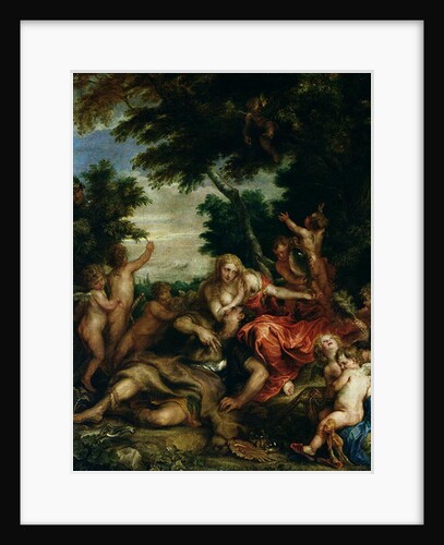 The Love of Rinaldo and Armida, 17th century by Anthony van Dyck