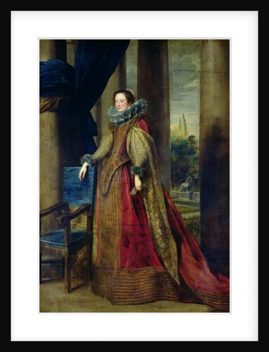 Portrait of a Lady, presumed to be the Marquise Geromina Spinola-Doria de Genes by Anthony van Dyck