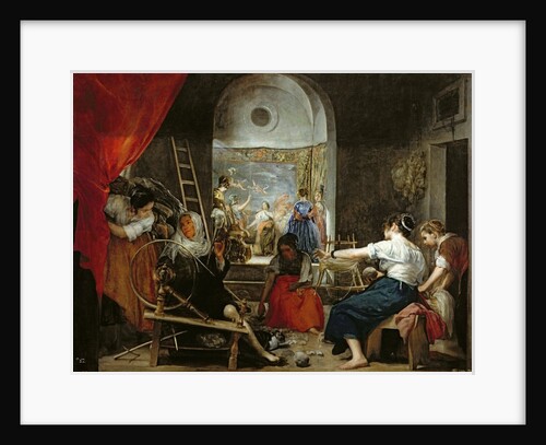 The Spinners, or The Fable of Arachne, 1657 by Diego Rodriguez de Silva y Velazquez