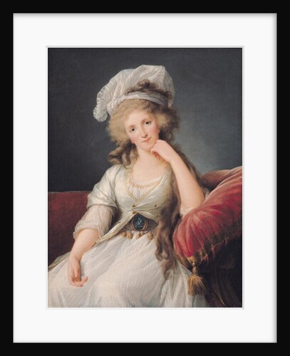 Louise-Marie Adelaide, Duchesse d'Orleans by Elisabeth Louise Vigee-Lebrun