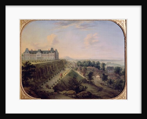 The Chateau de Meudon by Charles Leopold Grevenbroeck