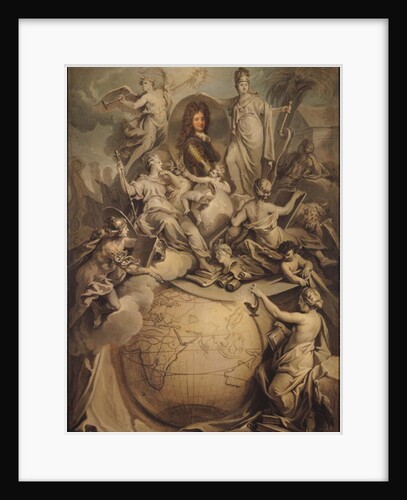 Allegory of Philippe II Duke of Orleans, 1718 by Antoine Dieu